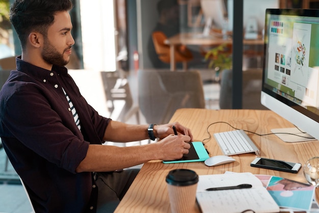 WordPress developer planning client projects and business tasks