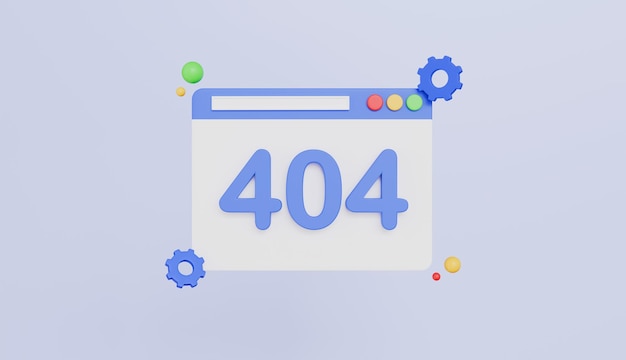 Custom 404 page design with search and navigation options