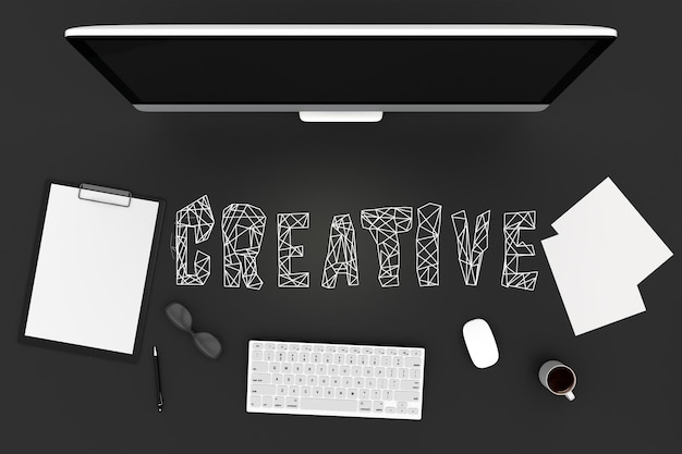 Designer planning a coming soon page for a new website