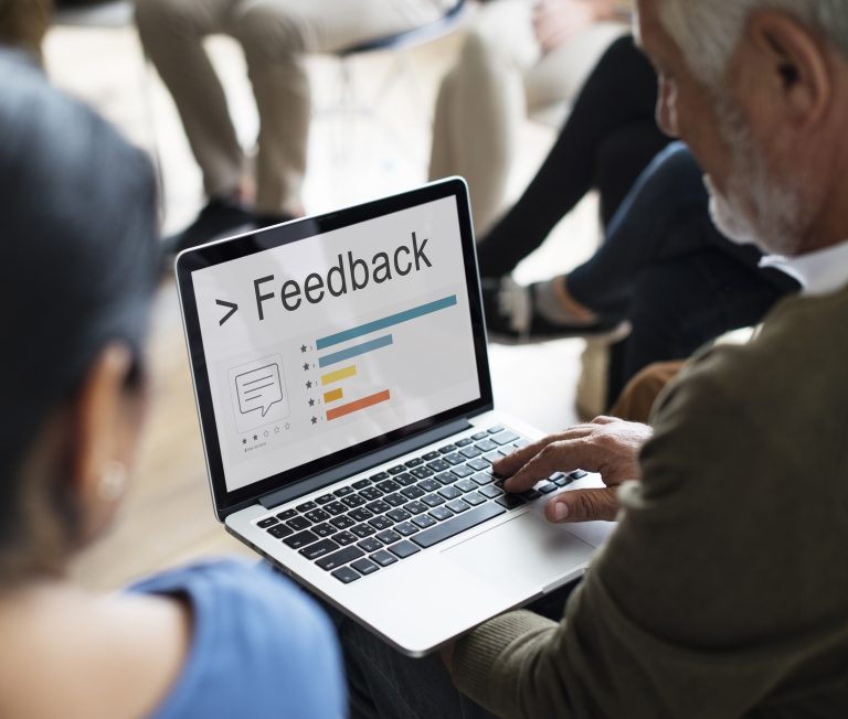 Customer feedback and satisfaction concept