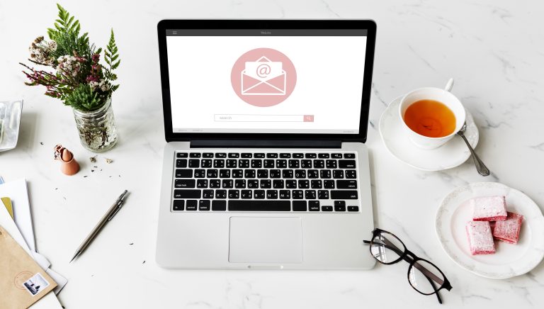 Email and message icons representing an email newsletter