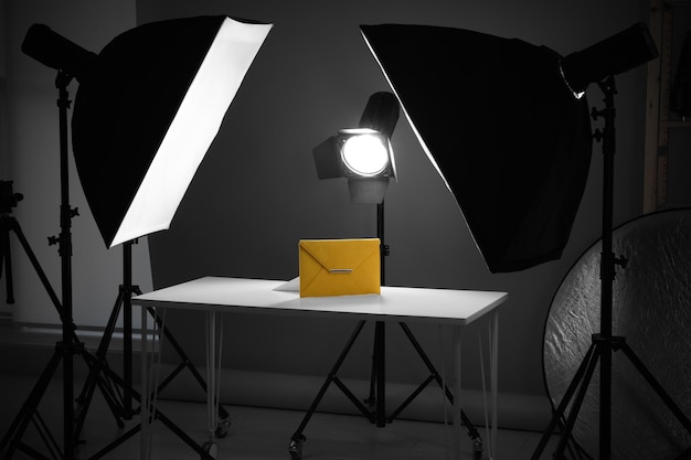 Product photography setup for an online store