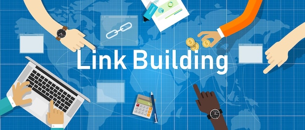 Websites connected by backlink paths