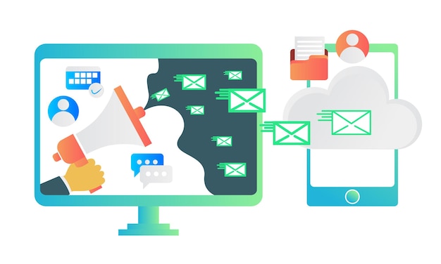 Business email solution on multiple devices