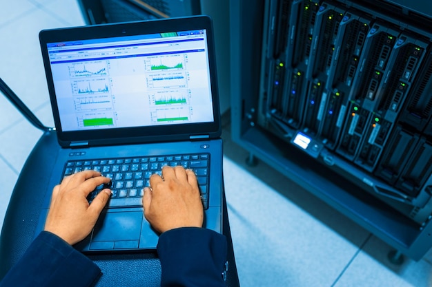 Managed WordPress hosting dashboard with performance and security checks