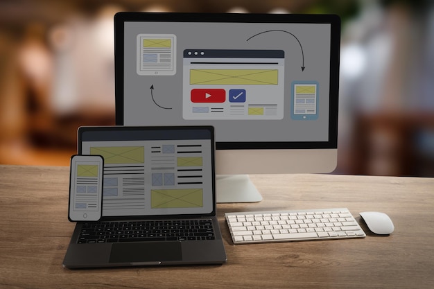 Website testing across laptop tablet and mobile screens